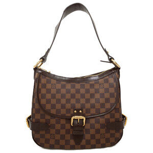 Louis Vuitton Damier Ebene Brown Highbury Shoulder Bag